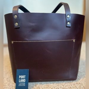 Handmade Portland Leather Tote